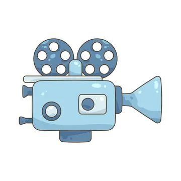 Movie camera イラスト素材