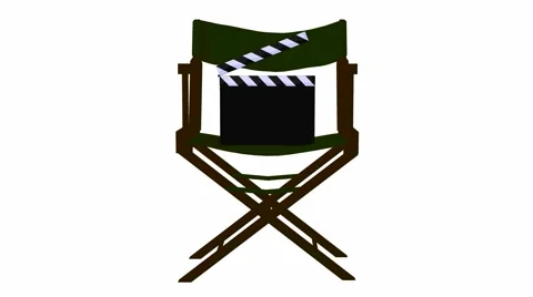 Movie clapper Stock Footage 998993