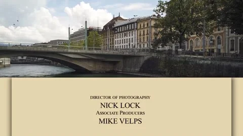 Movie credit closing Stock After Effects