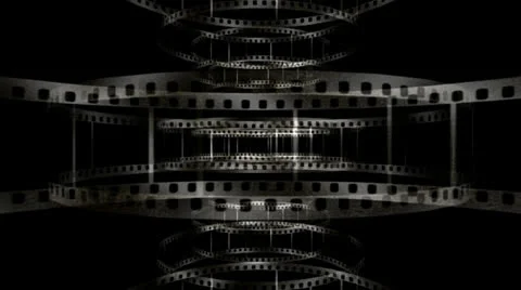 Movie Frames Motion mapping Stock Footage 24718982