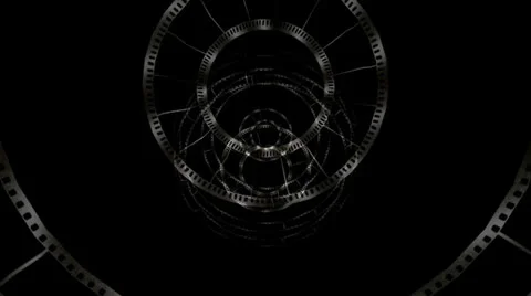 Movie Frames Motion mapping Stock Footage 24718989