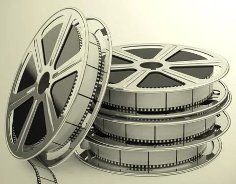 The movie Stock Illustration
