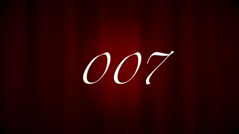 Movie intro with countdown from 10 to 0 with red curtain background Vídeos de archivo 170574466