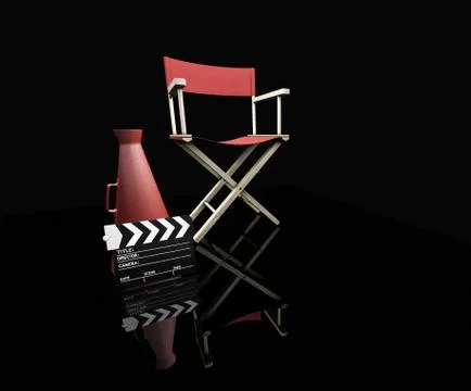Movie items Stock Illustration