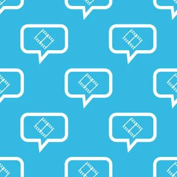 Movie message pattern Stock Illustration