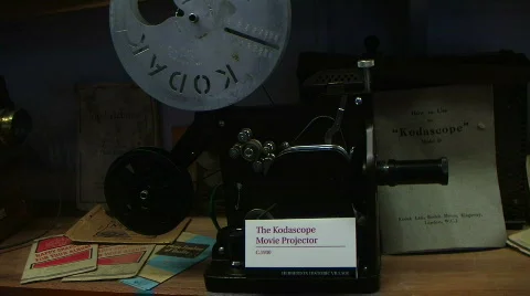 Movie projector Stock Footage 784450