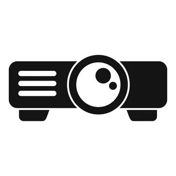 Projector camera and reel strip production movie Vector Image