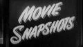 MOVIE SNAPSHOTS Vintage Old Film Family Album Title Graphic Leader 8mm 7073 HD Footage
