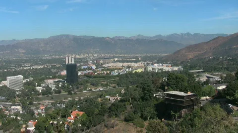 Movie Studios in Los Angeles, California Stock Footage