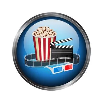 Movie template Stock Illustration