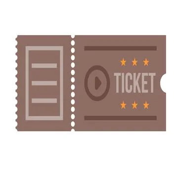 Movie-Ticket 스톡 일러스트
