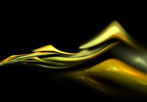 Moving 3D shape Stock Illustration