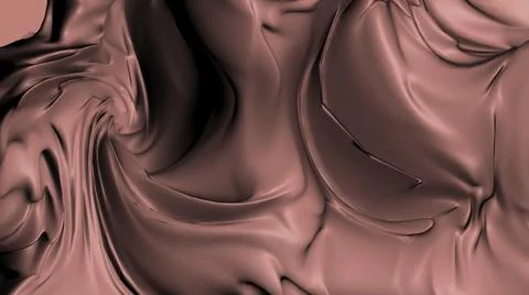 Moving 3d texture of liquid. Motion. Dense liquid randomly move in waves Stock Illustration
