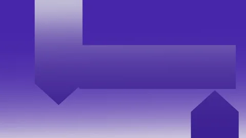 Moving abstract arrows background. Purple and white hi-tech motion video. Stock Footage 278300254
