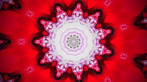 Moving abstract background white pattern - flower Stock Footage 167095720