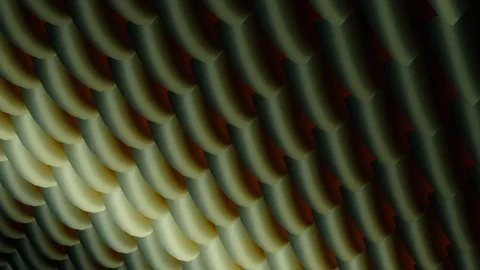 Moving abstract bright background. 4K motion graphics. Stock Footage 129999869