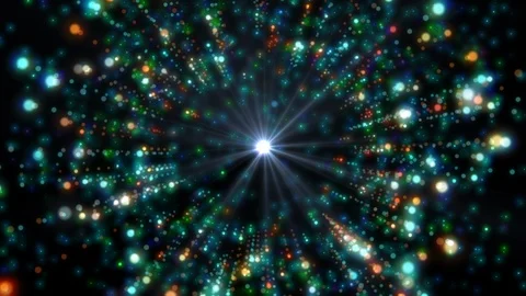 Moving Abstract Decoration Blast Stock Footage 118454544