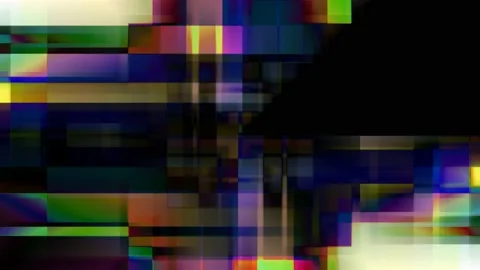 Moving Abstract Geometric Pattern Grid Lines Stripes Stock Footage 153411340