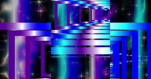 Moving abstract lines of different colors and shades Stock Footage 144673312