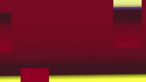 Moving abstract rectangle background. Red, yellow, purple colored hi-tech clip. Stock Footage 278300446