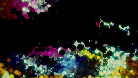 Moving abstract shiny background. 4K motion graphics. Stock Footage 129999092