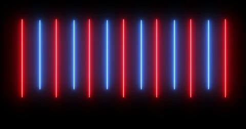 Moving up and down loading like an audio spectrum neon light beam bg. Cyber.. Stock Illustration