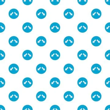 Moving in arrow pattern seamless Stock Illustration