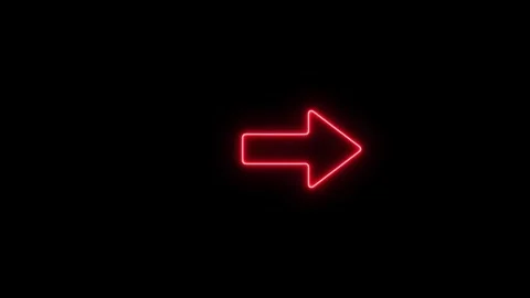 Moving arrow pointing to the right. Right arrow for road direction icon. ne.. Stock Footage 304190007