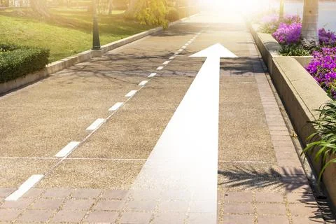 Moving background abstraction reaching the objective,The idea of moving for.. Stock Photos