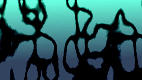 Moving background of blue shades of streamlined noises Stock Footage 308798996