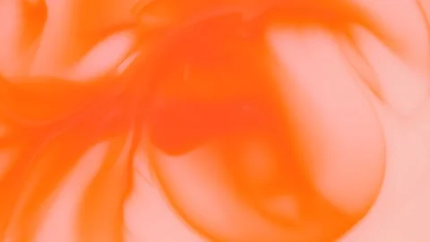 Moving background consisting of red particles of the current paint on a white 스톡 동영상 194032363