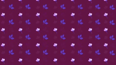 Moving background in the form of flowers Stock Footage 166379990