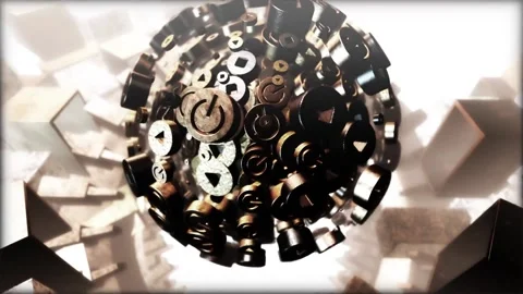 Moving Background  Motion Graphics Animated Background 08 Stock Footage 195927244