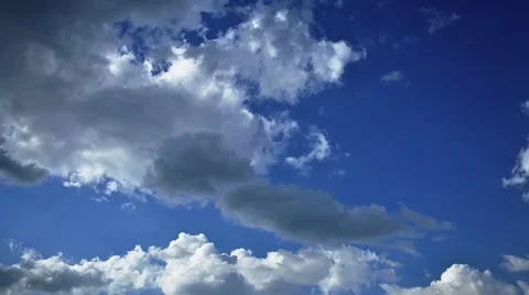 Moving beautiful clouds Stock Footage 40385817
