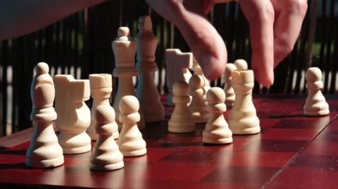 Moving Bishop Chess Piece Stock-Footage 54289465