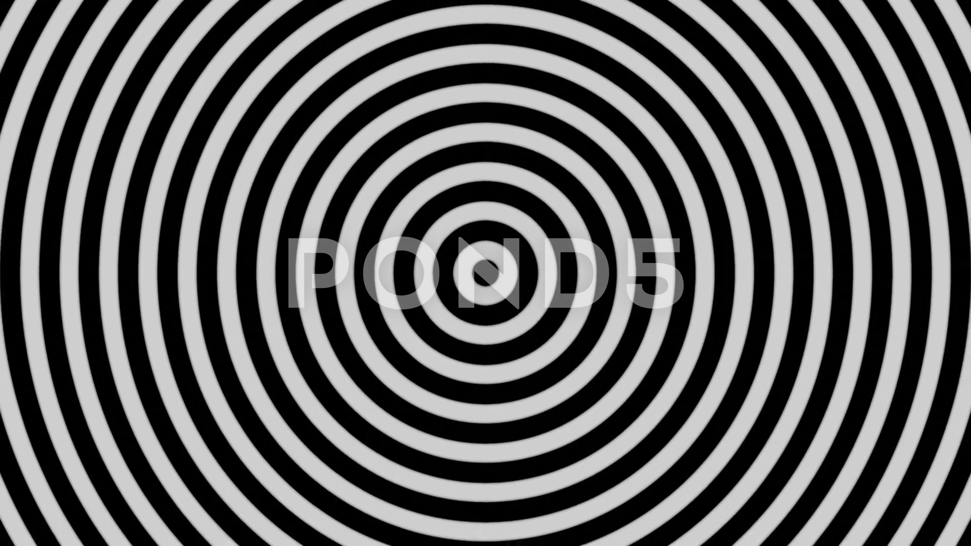 black and white spiral circle