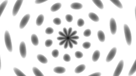 Moving Blobs Spinning Opposite Directions Layers Atomic Stock Footage 140910559