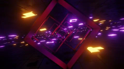 Moving In the block retro Stock Photos