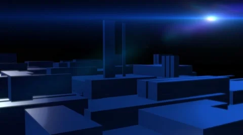 moving blocks blue abstract motion backg... | Stock Video | Pond5