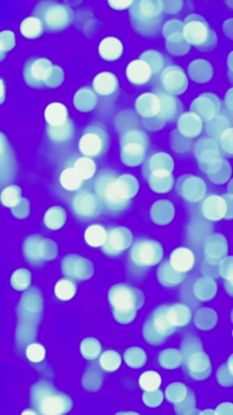 Moving blue glitter lights, defocused light reflections bokeh background Stock Footage 271243492