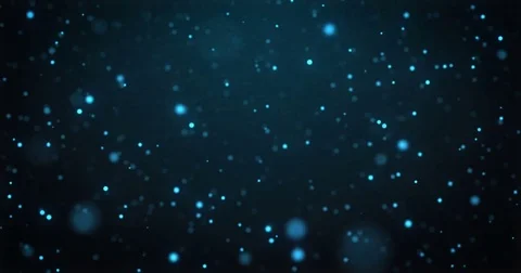 Moving blue particles background Vídeo Stock 85290895