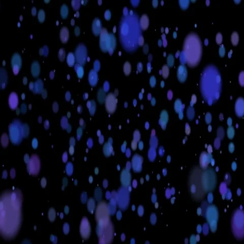 Moving blue particles Video stock 69736770