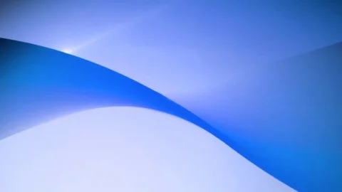 Moving blue waves with bright flare Video stock 71731223