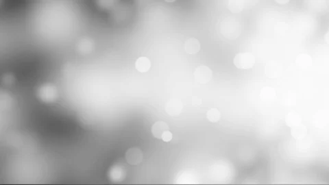 Moving Blurred Particles On White Background Stock Footage 123908590