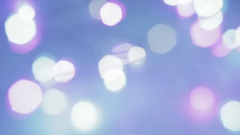 Moving bokeh blue glitter lights, defocused light reflections background.  Stock Footage 117476033