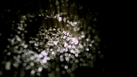 Moving bokeh, defocus, blur, blinking light 스톡 동영상 124659976