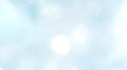 Moving up bokeh lights, abstract animation, discs of white light on blue Stock Footage 64576861