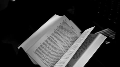 Moving the bookmark Stock Footage 51564879