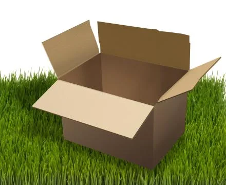 Moving box. Stockillustratie