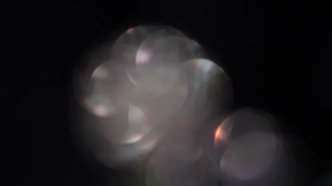 Moving the bunch of bokeh downwards Stock-Footage 318643814